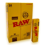 RAW - SMOKING ACC - ROLLING PAPER+TIP - MASTERPIECE - CLASSIC - KING SIZE - 24CT/BX - SLIM